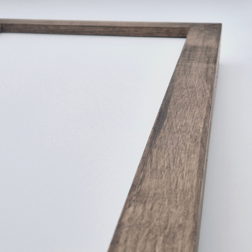 Brilagi - LED таванно осветително тяло за баня WOODY FRAME LED/40W/230V 120x30 см IP44 дъб/орех