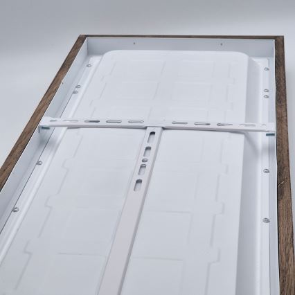 Brilagi - LED таванно осветително тяло за баня WOODY FRAME LED/40W/230V 120x30 см IP44 дъб/орех