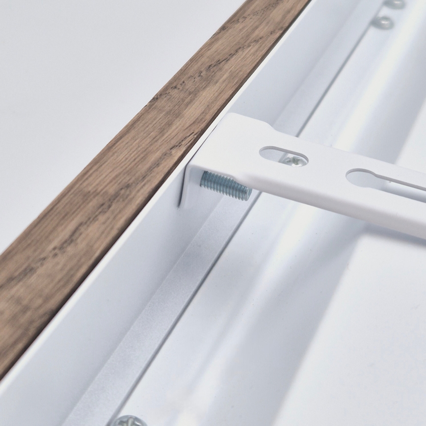 Brilagi - LED таванно осветително тяло за баня WOODY FRAME LED/40W/230V 120x30 см IP44 дъб/орех