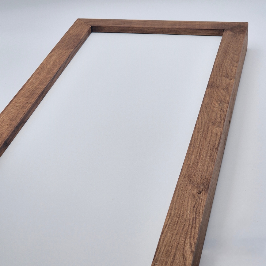 Brilagi - LED таванно осветително тяло за баня WOODY FRAME LED/50W/230V 120x30 cm IP44 дъб/череша