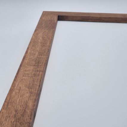 Brilagi - LED таванно осветително тяло за баня WOODY FRAME LED/50W/230V 120x30 cm IP44 дъб/череша