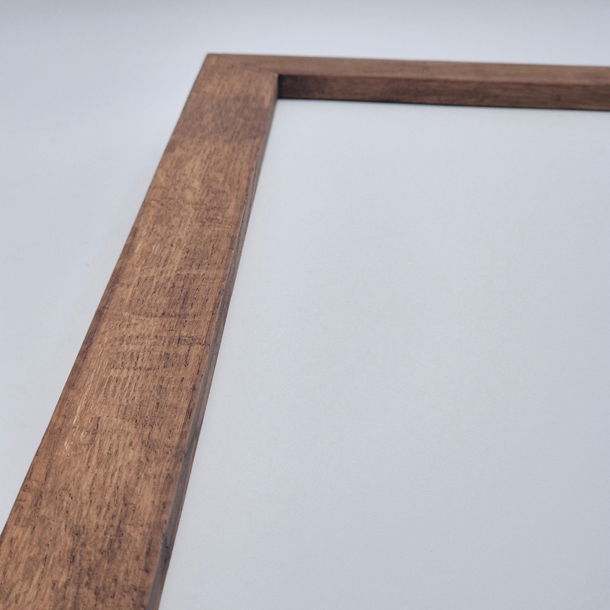 Brilagi - LED таванно осветително тяло за баня WOODY FRAME LED/50W/230V 120x30 cm IP44 дъб/череша