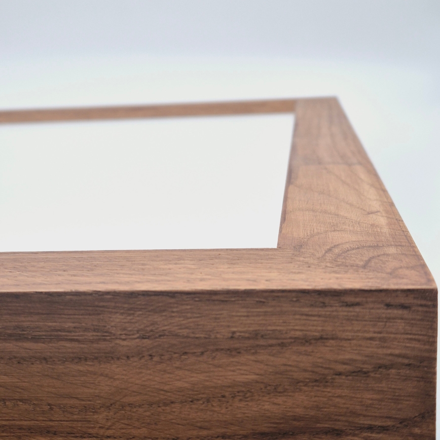 Brilagi - LED таванно осветително тяло за баня WOODY FRAME LED/50W/230V 60x60 cm IP44 дъб череша