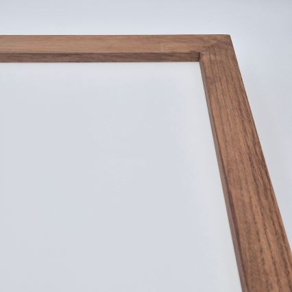 Brilagi - LED таванно осветително тяло за баня WOODY FRAME LED/50W/230V 60x60 cm IP44 дъб череша