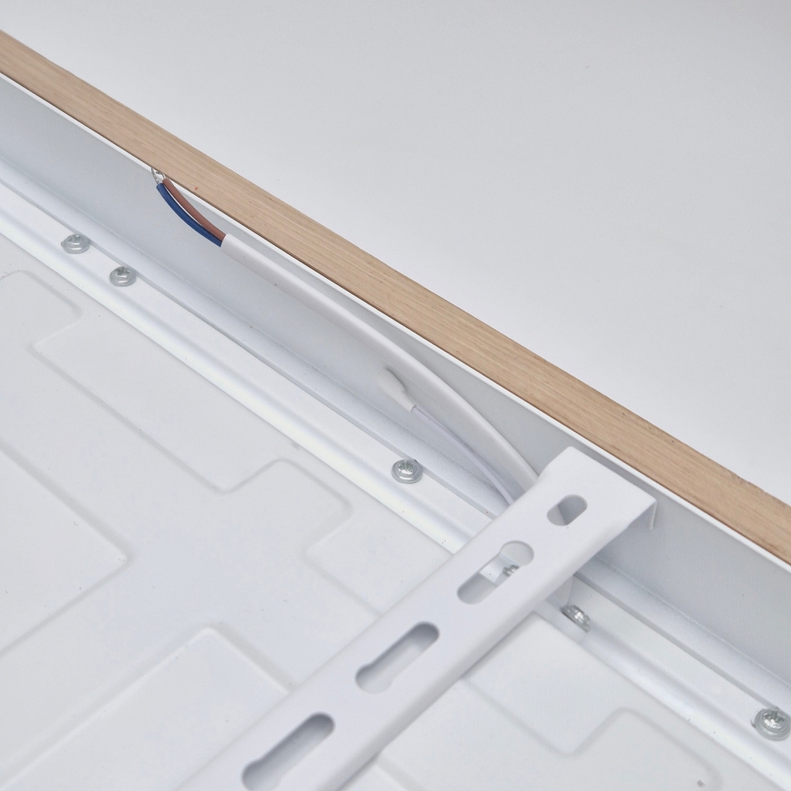 Brilagi - LED таванно осветително тяло за баня WOODY FRAME LED/50W/230V 60x60 см IP44 дъб