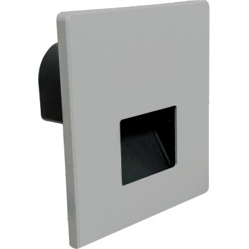 Brilagi - LED осветително тяло за стълби JACK LED/3W/230V 3000/4000/6500K IP65 сиво