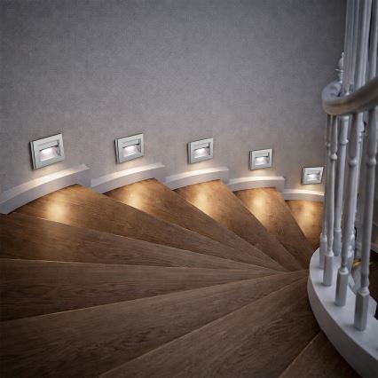 Brilagi - LED осветително тяло за стълби STEP LIGHT LED/1,5W/230V IP44 антрацит