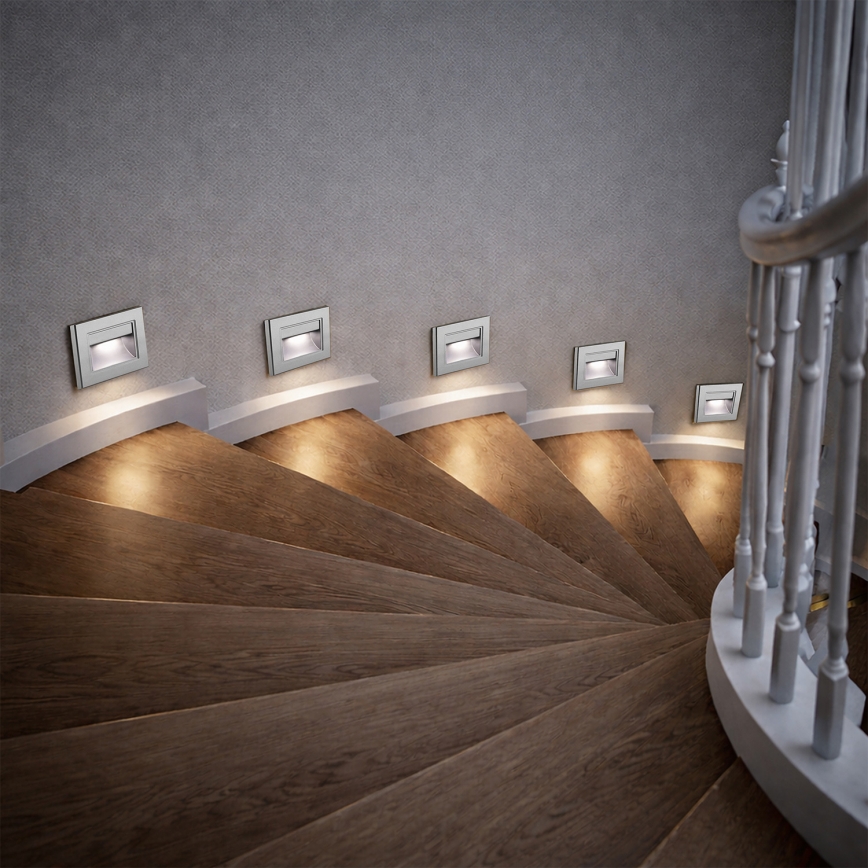 Brilagi - LED осветително тяло за стълби STEP LIGHT LED/1,5W/230V IP44 антрацит