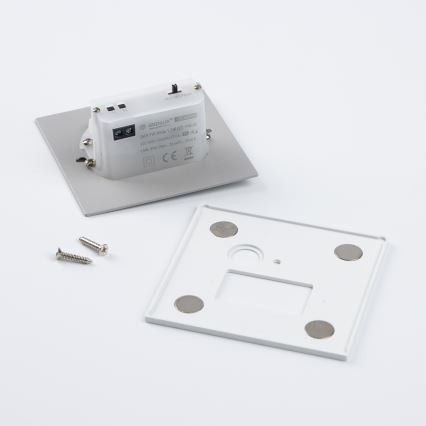 Brilagi - LED осветително тяло за стълбище с сензор за движение и сумрак JACK LED/1,5W/230V 3000/4000/6500K бяло