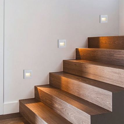 Brilagi - LED осветително тяло за стълбище STEP LIGHT LED/1,5W/230V IP44 бяло
