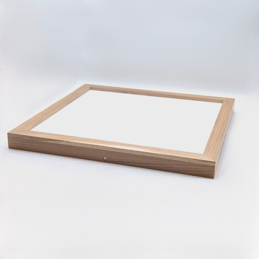 Brilagi - LED Вградено осветление за баня WOODY FRAME LED/40W/230V 60x60 cm IP44 дъб