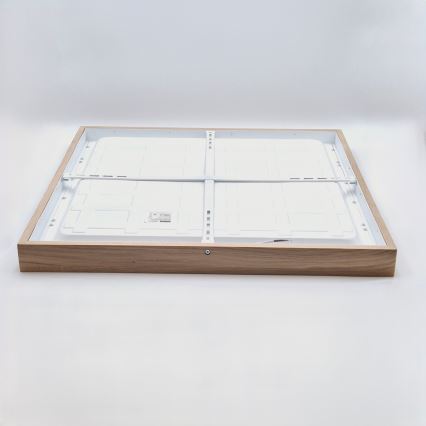 Brilagi - LED Вградено осветление за баня WOODY FRAME LED/40W/230V 60x60 cm IP44 дъб