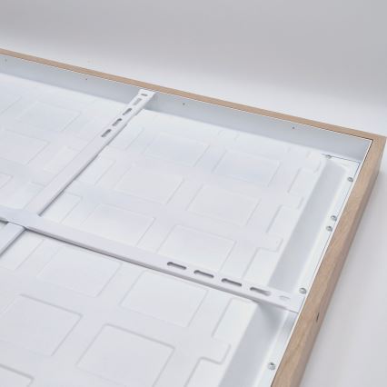 Brilagi - LED Вградено осветление за баня WOODY FRAME LED/40W/230V 60x60 cm IP44 дъб