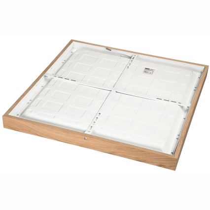 Brilagi - LED Вградено осветление за баня WOODY FRAME LED/40W/230V 60x60 cm IP44 дъб