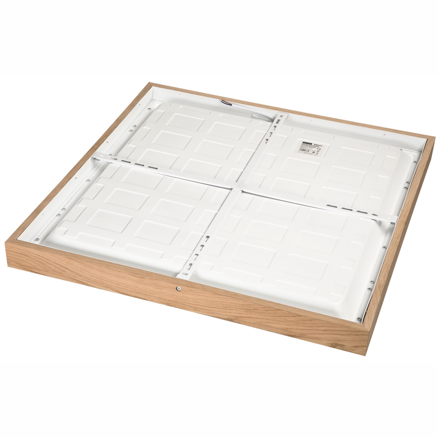 Brilagi - LED Вградено осветление за баня WOODY FRAME LED/40W/230V 60x60 cm IP44 дъб