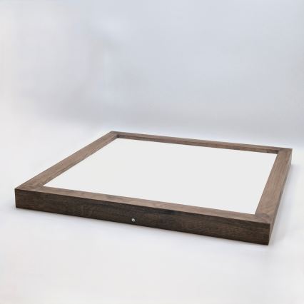 Brilagi - LED Осветително тяло за баня WOODY FRAME LED/40W/230V 60x60 см IP44 орех