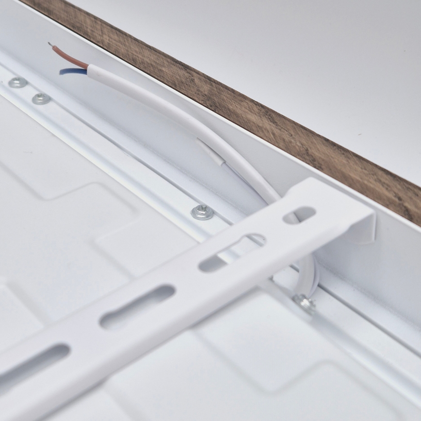 Brilagi - LED Осветително тяло за баня WOODY FRAME LED/40W/230V 60x60 см IP44 орех
