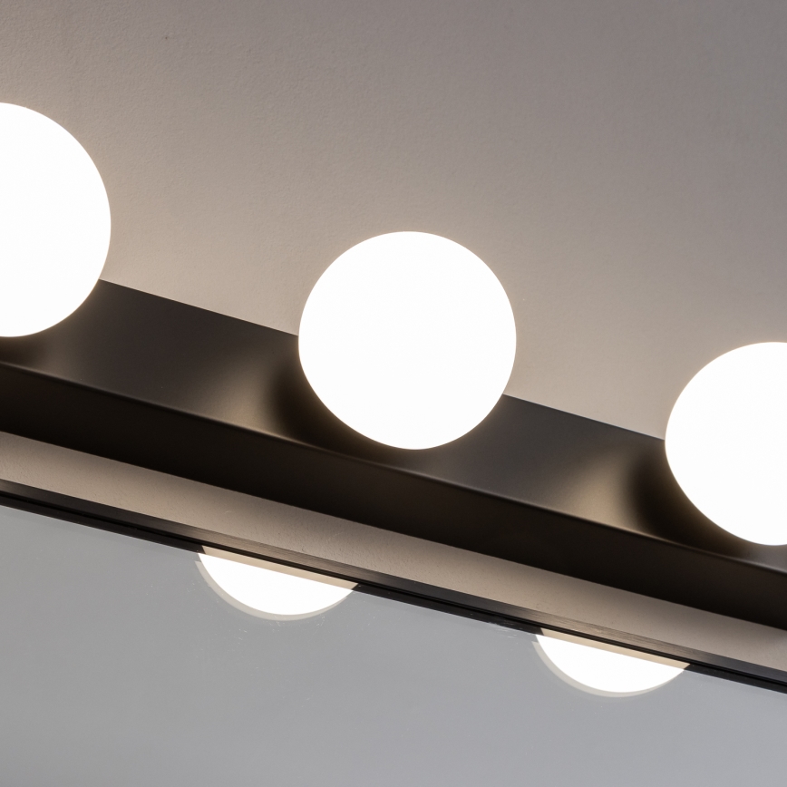 Brilagi - LED осветление за огледало за баня HOLLYWOOD 3xLED/3W/230V 39 cm IP44 черно