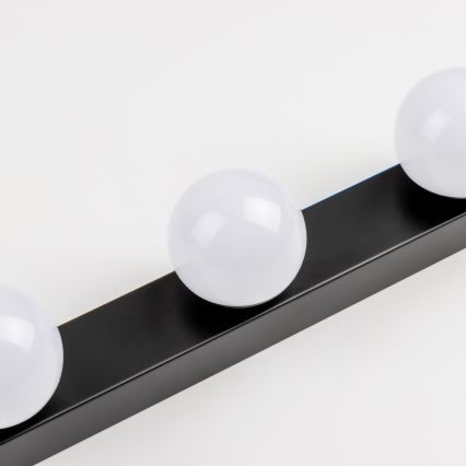Brilagi - LED осветление за огледало за баня HOLLYWOOD 3xLED/3W/230V 39 cm IP44 черно