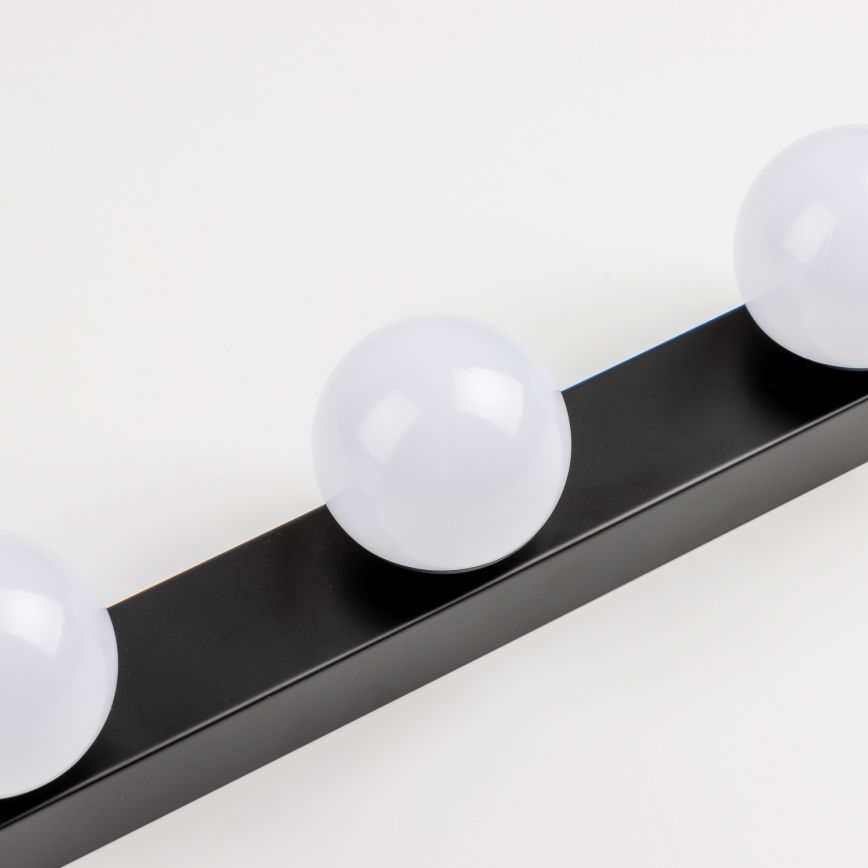 Brilagi - LED осветление за огледало за баня HOLLYWOOD 3xLED/3W/230V 39 cm IP44 черно