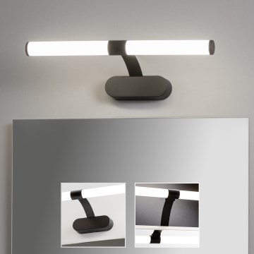 Brilagi - LED осветление за огледало в банята 2 в 1 TUBEO LED/6W/230V 40 cm IP44 черен