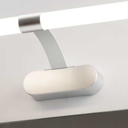 Brilagi - LED осветление 2 в 1 за огледало за баня TUBEO LED/6W/230V 40 cm IP44 сребристо