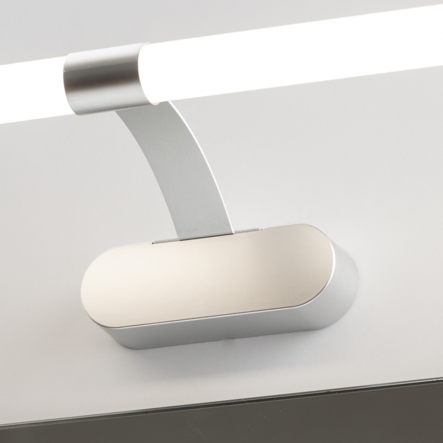 Brilagi - LED осветление 2 в 1 за огледало за баня TUBEO LED/6W/230V 40 cm IP44 сребристо