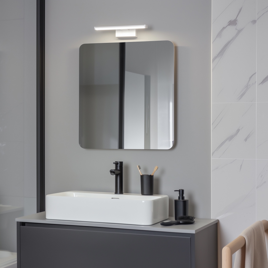 Brilagi - LED осветление за огледало за баня 3 в 1 VESTRA LED/6W/230V 30 см IP44 бяло