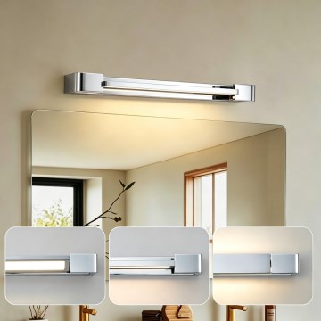 Brilagi - LED осветление за огледало за баня AQUA LINE LED/12W/230V 45 cm IP44 лъскав хром CRI 90