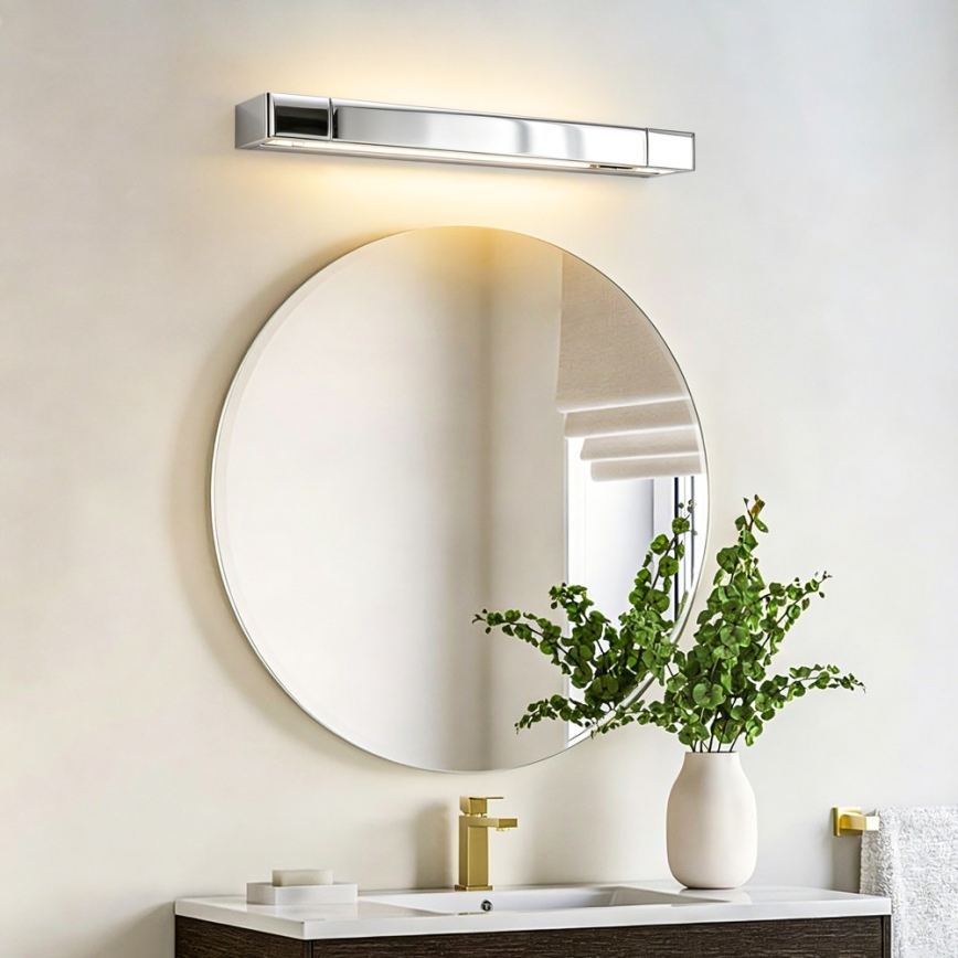 Brilagi - LED осветление за огледало за баня AQUA LINE LED/12W/230V 45 cm IP44 лъскав хром CRI 90