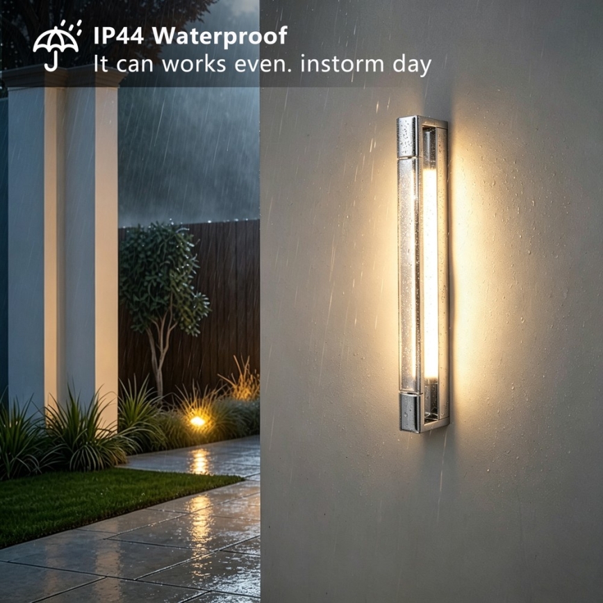 Brilagi - LED осветление за огледало за баня AQUA LINE LED/12W/230V 45 cm IP44 лъскав хром CRI 90