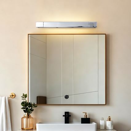 Brilagi - LED осветление за огледало за баня AQUA LINE LED/12W/230V 45 cm IP44 лъскав хром CRI 90