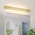 Brilagi - LED осветление за огледало за баня AQUA LINE LED/18W/230V 60 cm IP44 златисто