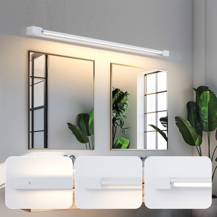 Brilagi - LED осветление за огледало за баня AQUA LINE LED/36W/230V 120 cm IP44 бяло CRI 90