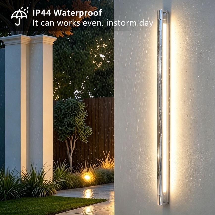 BRILAGI - LED огледално осветление за баня AQUA LINE LED/36W/230V 120 cm IP44 лъскав хром CRI 90