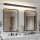 Brilagi - LED осветление за огледало за баня AQUA LINE LED/36W/230V 120 см IP44 черно