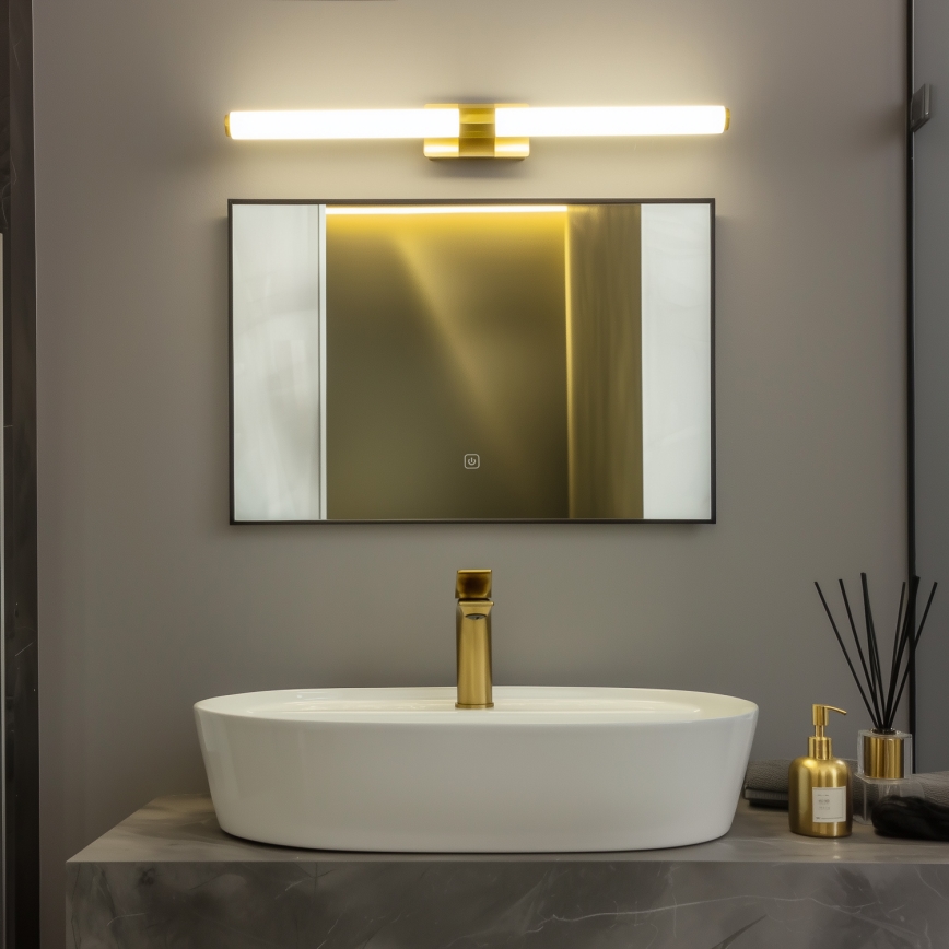 BRILAGI - LED банно осветление за огледало DIANA LED/10W/230V 60 cm IP44 златисто