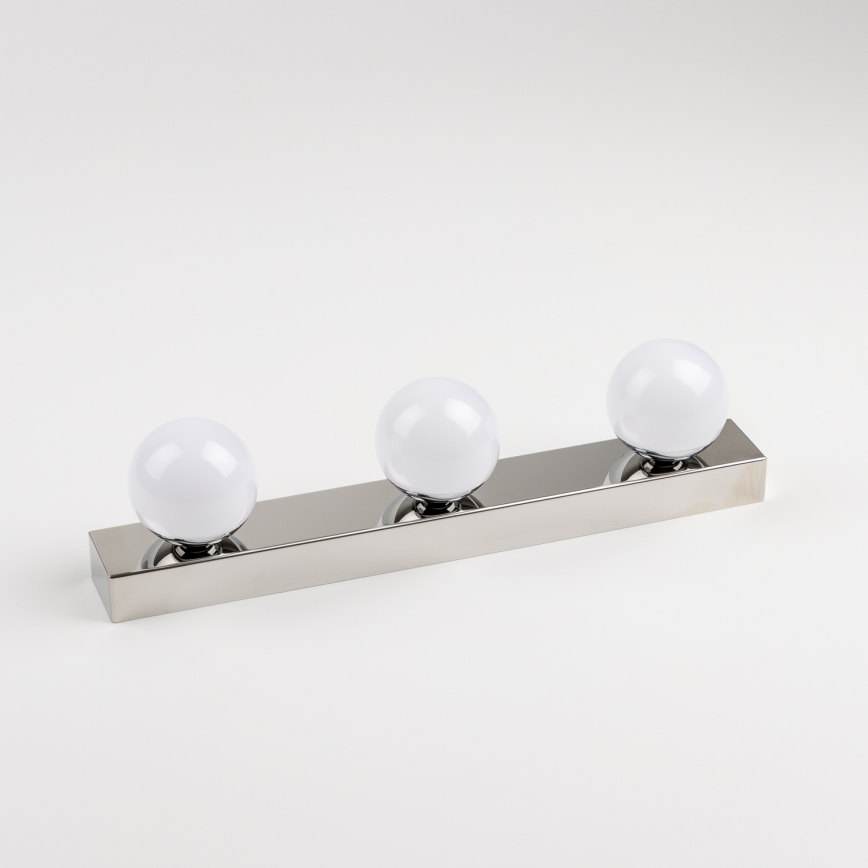 Brilagi - LED осветление за огледало за баня HOLLYWOOD 3xLED/3W/230V 39 cm IP44 лъскав хром