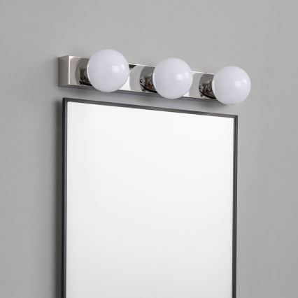 Brilagi - LED осветление за огледало за баня HOLLYWOOD 3xLED/3W/230V 39 cm IP44 лъскав хром