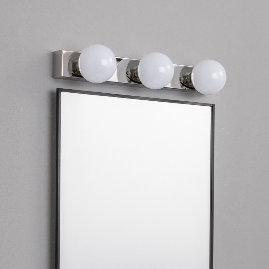 Brilagi - LED осветление за огледало за баня HOLLYWOOD 3xLED/3W/230V 39 cm IP44 лъскав хром