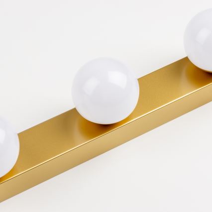 Brilagi - LED осветление за огледало за баня HOLLYWOOD 3xLED/3W/230V 39 cm IP44 златисто