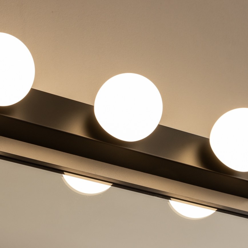 Brilagi - LED осветление за огледало за баня HOLLYWOOD 4xLED/3W/230V 53 cm IP44 черно