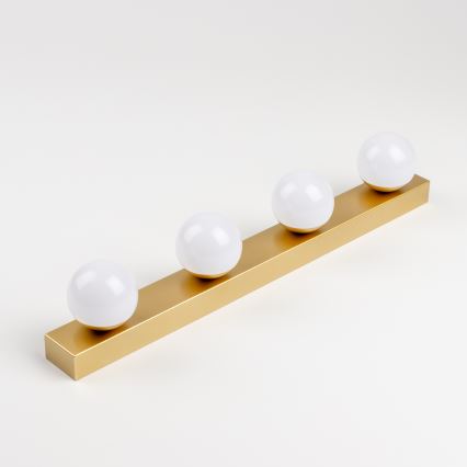 Brilagi - LED осветление за огледало HOLLYWOOD за баня 4xLED/3W/230V 53 cm IP44 златисто