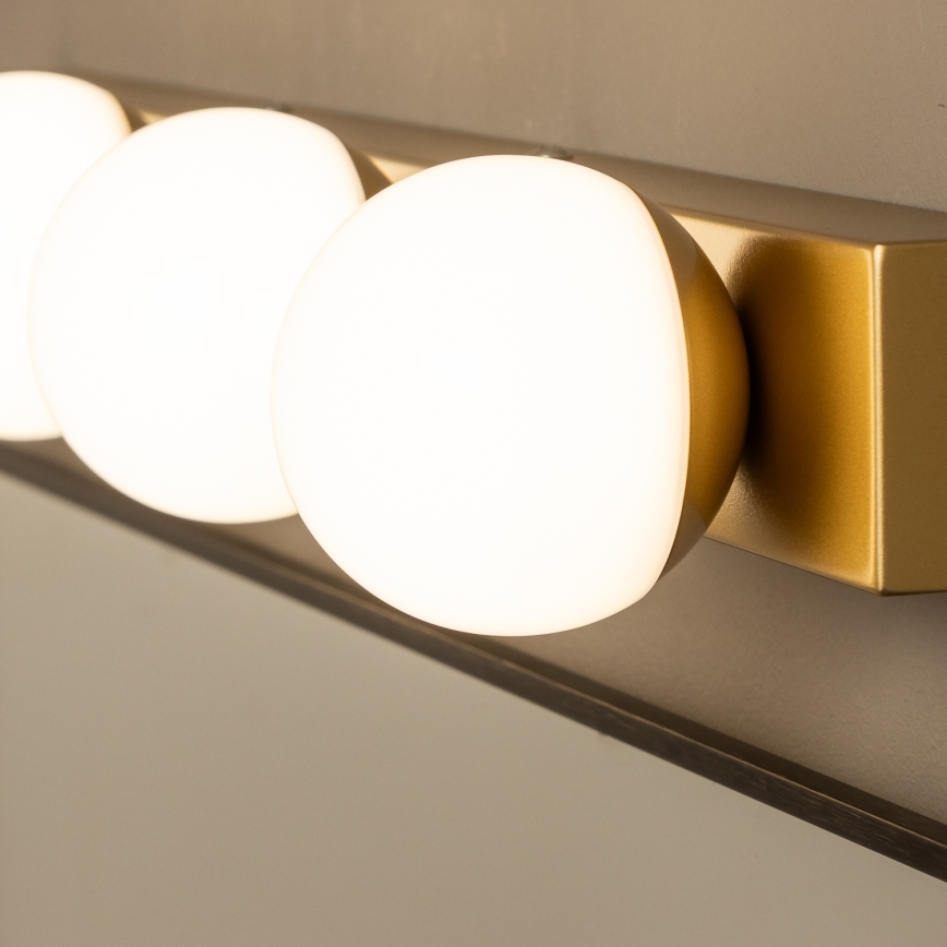 Brilagi - LED осветление за огледало HOLLYWOOD за баня 4xLED/3W/230V 53 cm IP44 златисто