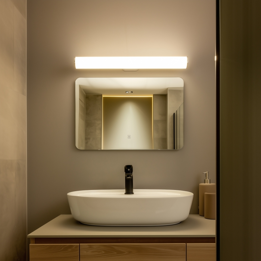 Brilagi - LED осветление за огледало за баня TUBE LED/15W/230V 3000/4000/6500K IP44 лъскав хром