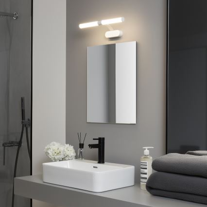 Brilagi - LED осветление за огледало за баня 2 в 1 TUBEO LED/6W/230V 40 cm IP44 бяло