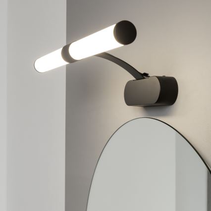 Brilagi - LED осветление за огледало в банята 2 в 1 TUBEO LED/6W/230V 40 cm IP44 черен