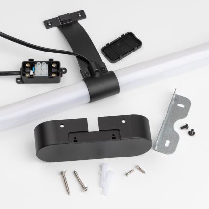 Brilagi - LED осветление за огледало в банята 2 в 1 TUBEO LED/6W/230V 40 cm IP44 черен