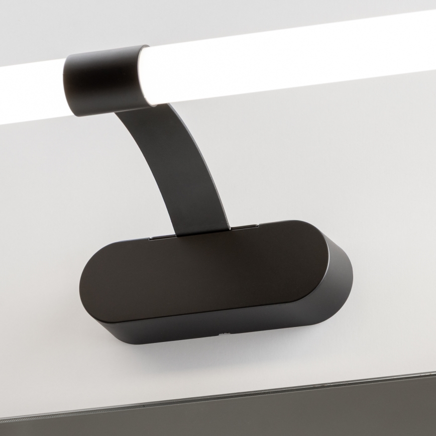 Brilagi - LED осветление за огледало за баня 2 в 1 TUBEO LED/8W/230V 60 см IP44 черно