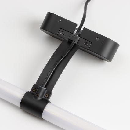 Brilagi - LED осветление за огледало за баня 2 в 1 TUBEO LED/8W/230V 60 см IP44 черно